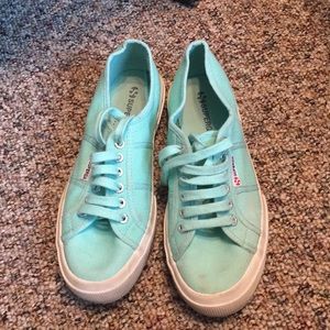 Superga classic pastel blue sneakers